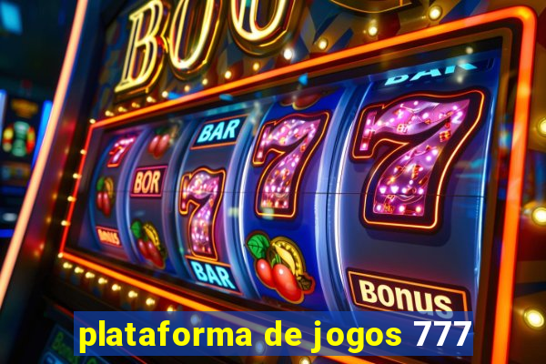 plataforma de jogos 777